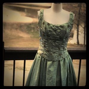 Beautiful Scott McClintock Formal Green Dress